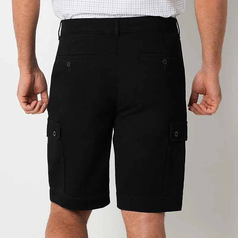 St. John's Bay Mens 10" Stretch Fabric Cargo Short