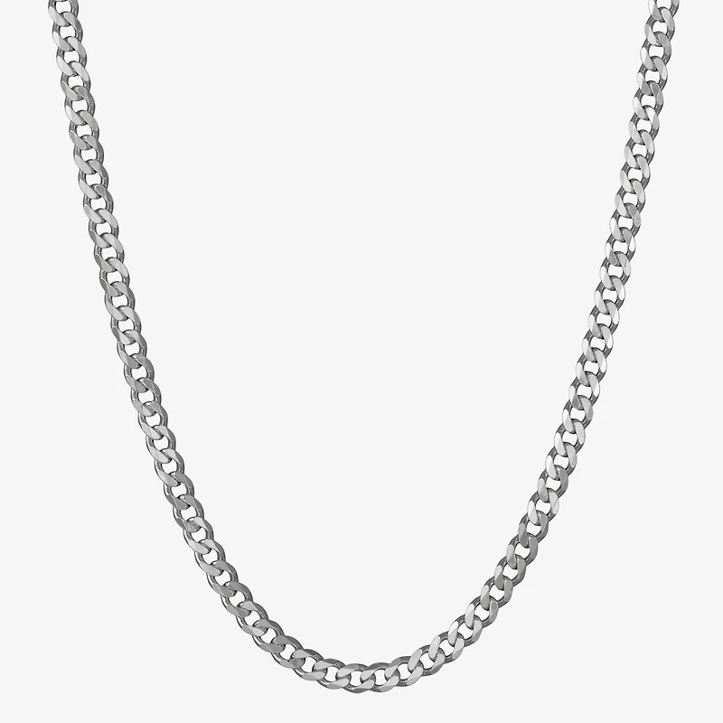 Sterling Silver 22" 7mm Curb Chain