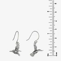 Womens Sterling Silver Drop Earrings