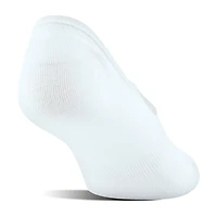 Peds Mid Cut Womens Breathable Multi-Pack 6 Pair Liner Socks