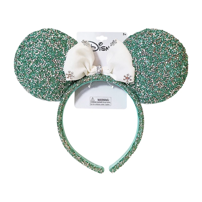 Disney Collection Girls Crystal Minnie Mouse Ears Headband