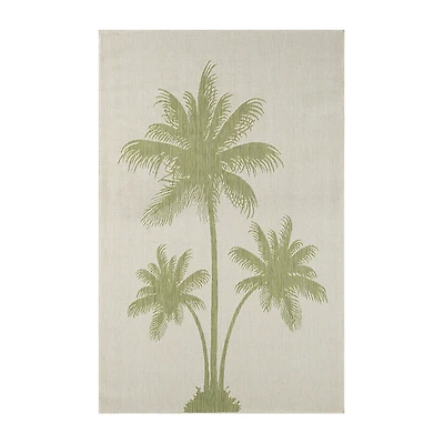Catherine Palm Trees Indoor Outdoor Rectangular Area Rug