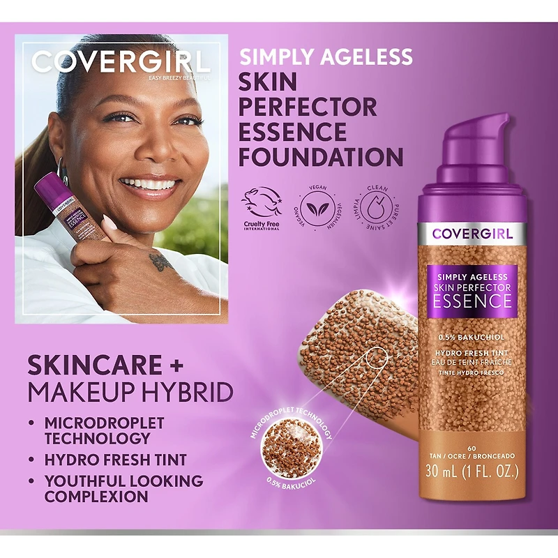 COVERGIRL Simply Ageless Skin Perfector Essence Foundation