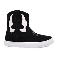 Dingo Womens Ollie Flat Heel Cowboy Boots