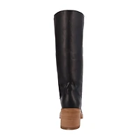 Dingo Womens Vagabond Stacked Heel Cowboy Boots