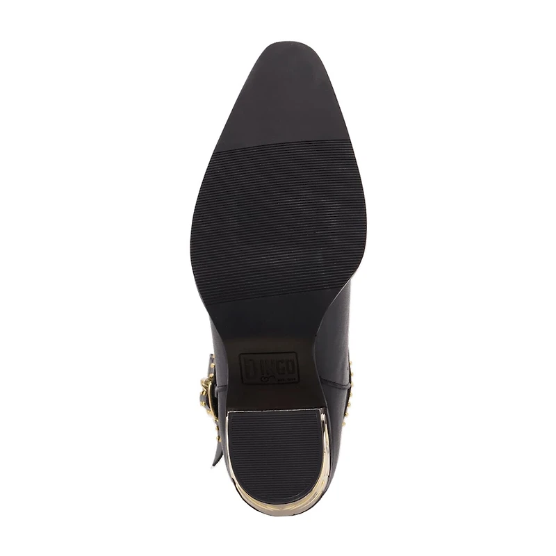 Dingo Womens Milano Block Heel Cowboy Boots