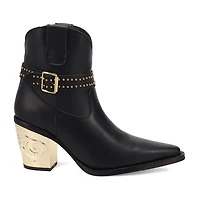 Dingo Womens Milano Block Heel Cowboy Boots
