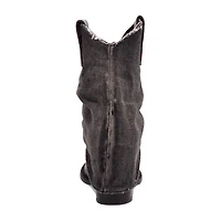 Dingo Womens Denim Dream Block Heel Cowboy Boots
