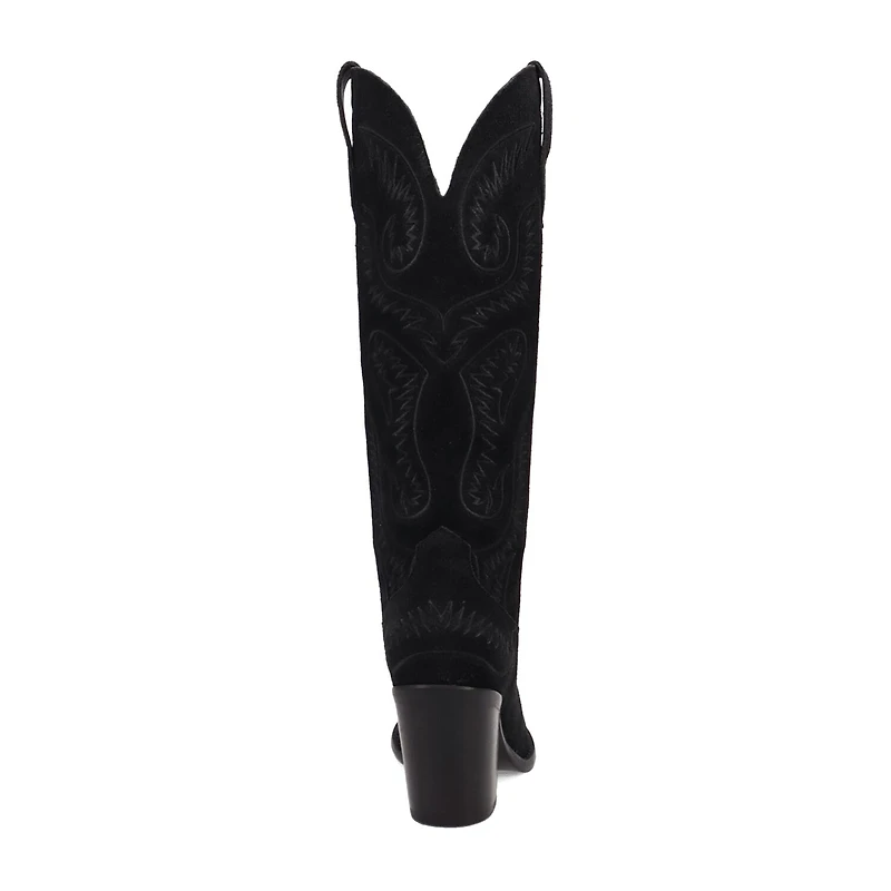 Dingo Womens Evita Stacked Heel Cowboy Boots