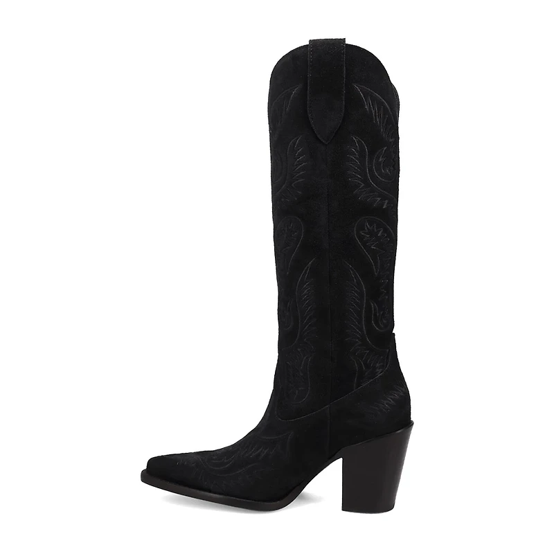 Dingo Womens Evita Stacked Heel Cowboy Boots