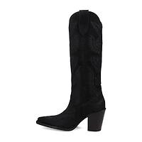 Dingo Womens Evita Stacked Heel Cowboy Boots