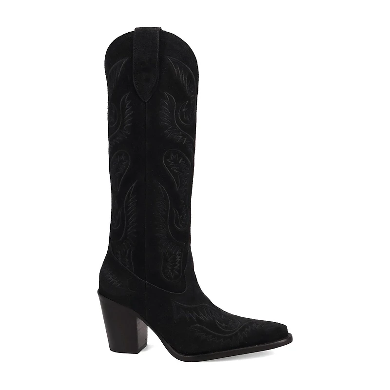 Dingo Womens Evita Stacked Heel Cowboy Boots