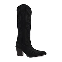 Dingo Womens Evita Stacked Heel Cowboy Boots