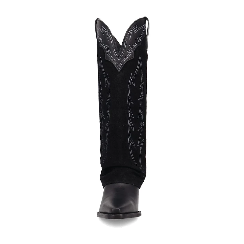 Dingo Womens Wild Fire Block Heel Cowboy Boots