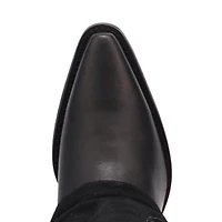 Dingo Womens Wild Fire Block Heel Cowboy Boots