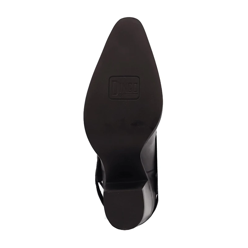 Dingo Womens Grit N' Grace Block Heel Cowboy Boots