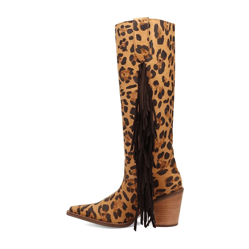 Dingo Womens Twister Block Heel Cowboy Boots