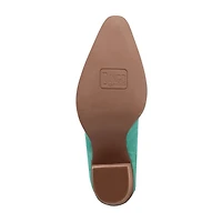 Dingo Womens Twister Block Heel Cowboy Boots