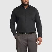 Van Heusen Everyday Defense Mens Big & Tall Classic Fit Stretch Fabric Wrinkle Free Long Sleeve Dress Shirt