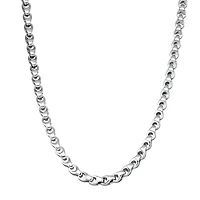 Mens Stainless Steel 24 Inch Link Chain Necklace