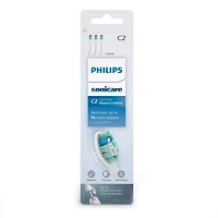 Philips Sonicare HX9023/65 Plaque Control Toothbrush Head, 3-Pack