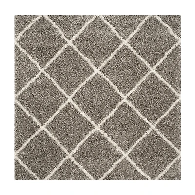 Safavieh Hudson Shag Collection Salome Geometric Square Area Rug