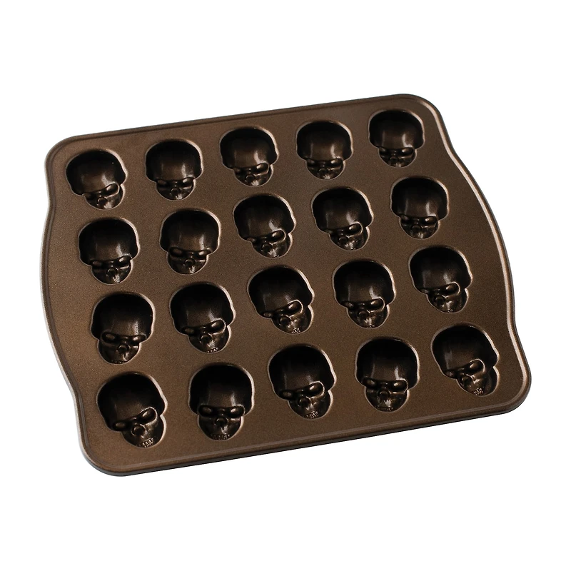 Nordicware Skull Bites 2.5-Cup Cakelette Pan