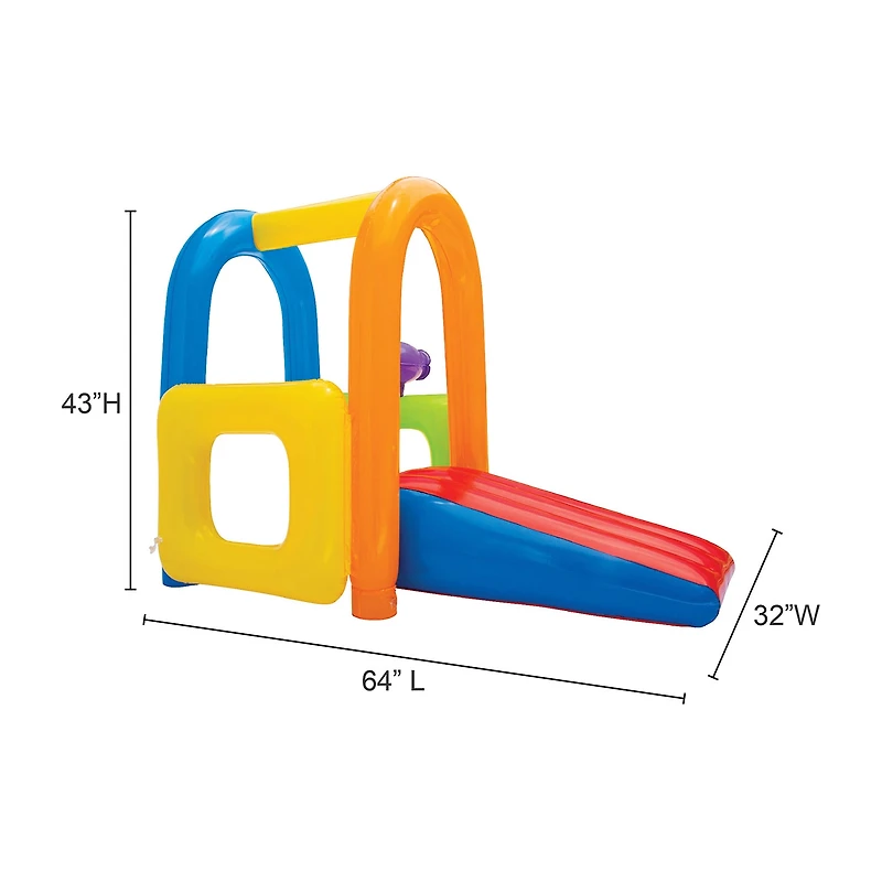 Banzai Jr. Splash Fun Toddlers Activity Water Park 18 Months Up Kiddie Pool