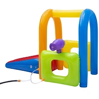 Banzai Jr. Splash Fun Toddlers Activity Water Park 18 Months  Up Kiddie Pool
