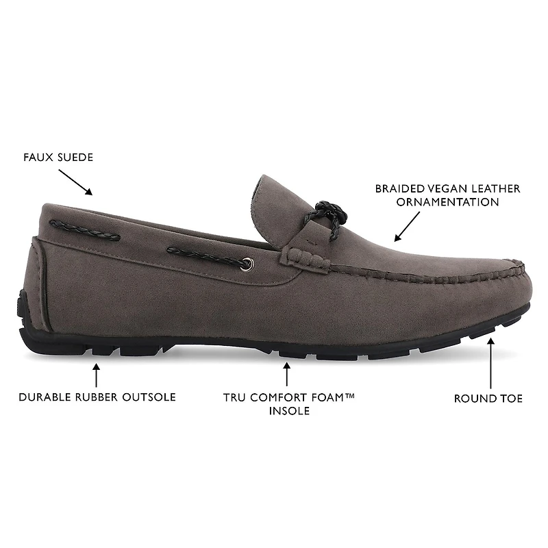 Vance Co Tyrell Mens Moc Closed Toe Loafers