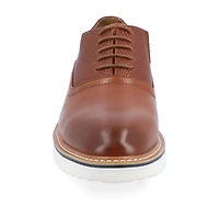 Vance Co Weber Mens Round Closed Toe Oxford Shoes
