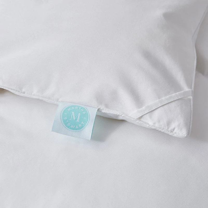 Martha Stewart Tencel Lyocell Cotton Blend Goose Fiber Comforter