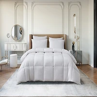 Martha Stewart Tencel Lyocell Cotton Blend Goose Fiber Comforter