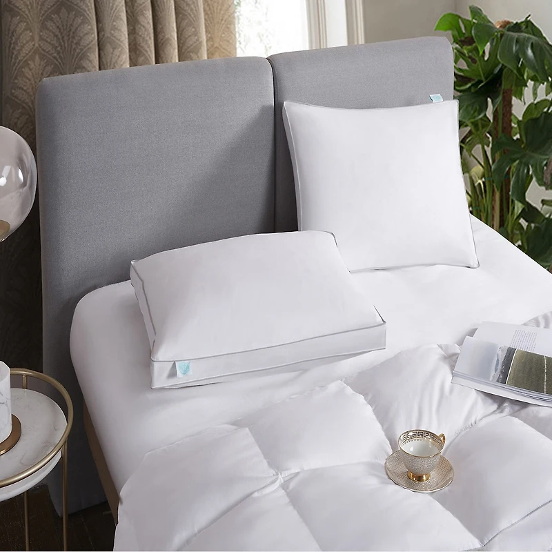 Martha Stewart Down 2 Pack Medium Density Bed Pillow