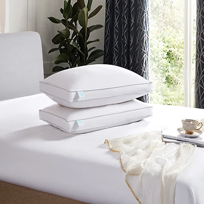 Martha Stewart Down 2 Pack Medium Density Bed Pillow