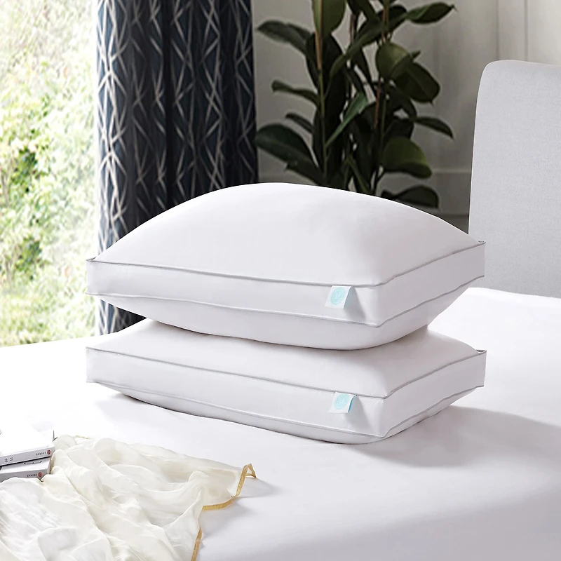 Martha Stewart Down 2 Pack Medium Density Bed Pillow