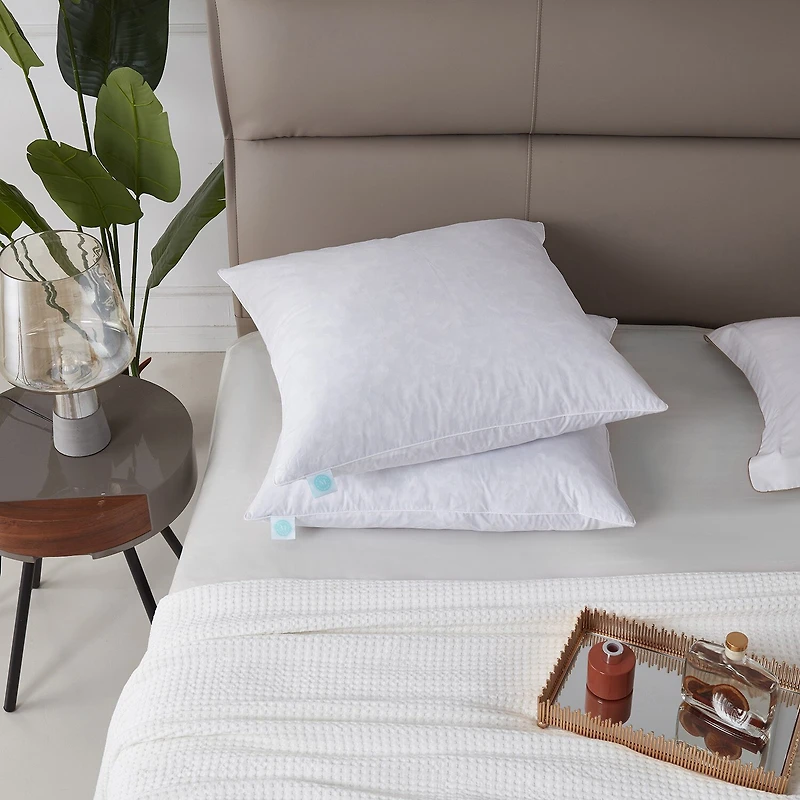Martha Stewart Down 2 Pack Medium/Firm Bed Pillow