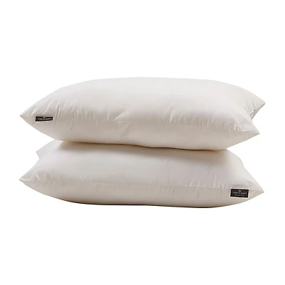 Farm To Home Organic Blended Down Alternative 2 Pack Medium Density Bed Pillow