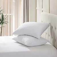 Blue Ridge Home Fashions Active Memory Foam 2 Pack Medium Density Bed Pillow
