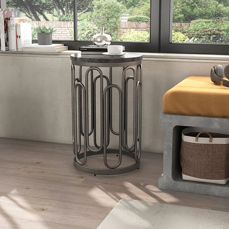 Furniture of America™ Austin Metal End Table
