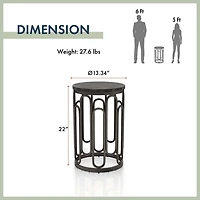 Furniture of America™ Austin Metal End Table