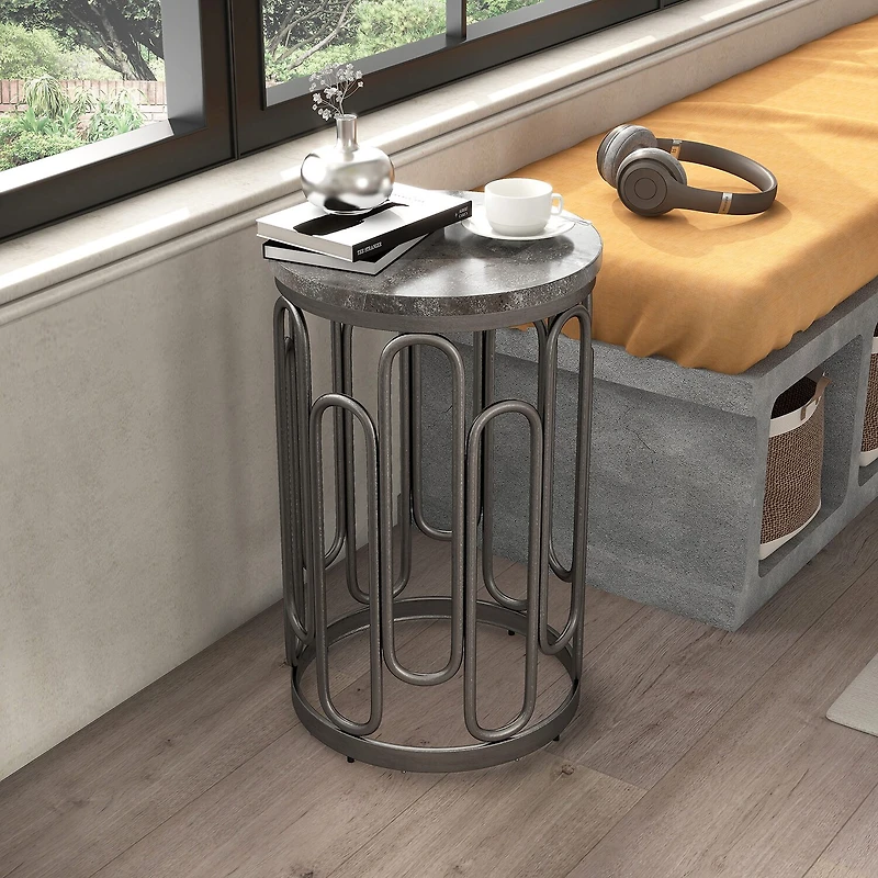 Furniture of America™ Austin Metal End Table