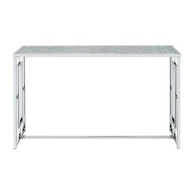Furniture of America™ Selma Glass Top Console Table