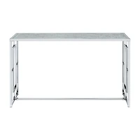 Furniture of America™ Selma Glass Top Console Table