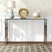 Furniture of America™ Haines Glass Top Console Table