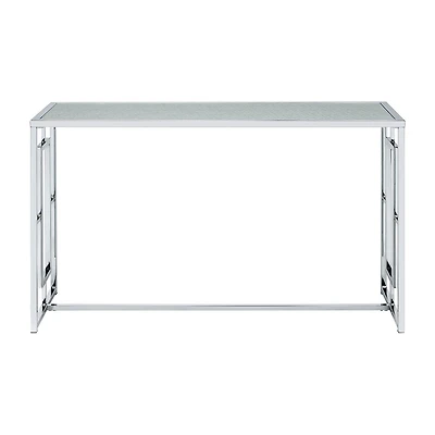 Furniture of America™ Haines Glass Top Console Table