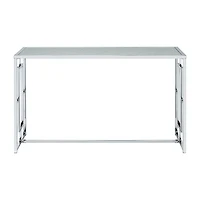 Furniture of America™ Haines Glass Top Console Table