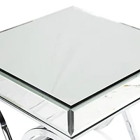 Furniture of America™ Hope Mirrored End Table