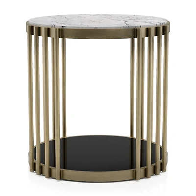 Furniture of America™ Aurora Storage Metal End Table