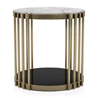 Furniture of America™ Aurora Storage Metal End Table
